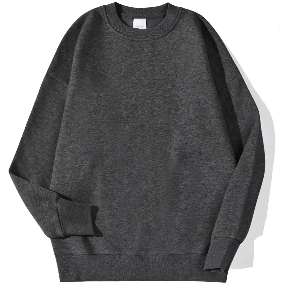 DIY 14 Colors Available Hip Hop Culture Man Sweatshirt Autumn Oversize Simple Pullover Street S-Xxl Comfort