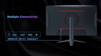 KTC 32inch H32S17C Curved Gaming Monitor,16:9Aspect Ratio,1920x1080@180HzResolution,16.7M 8Bit,32 Inch,180Hz Refresh Rate