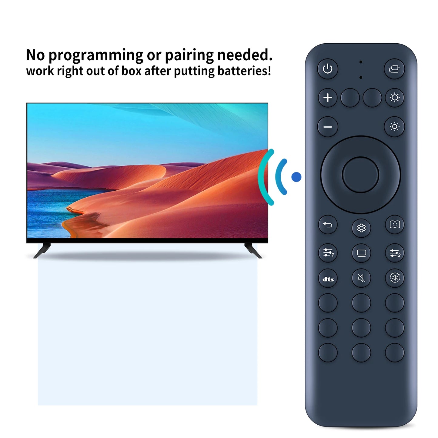 New AKB76044701 Replace Remote Control For LG UltraGear OLED QHD Gaming Monitor  45GR95QE-B 27GS95QE-B