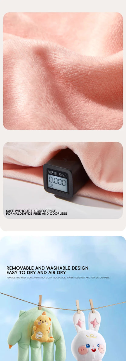 AIBEDILA Soothing Baby Sleep Aid Pillow Babies Soothing Palms Baby Sleep Aid Infant Calming Remote Control Hand Palms Toddler