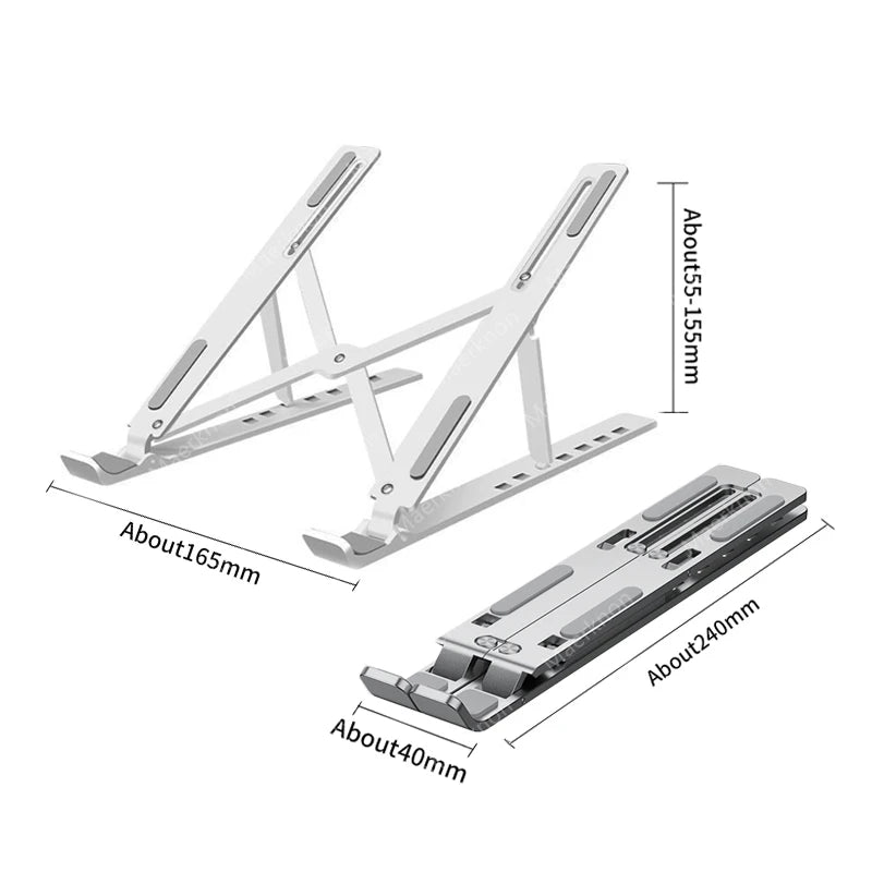 Portable Laptop Stand Notebook Stands Adjustable Ergonomic Laptop Support Base Holder for Macbook Computer Accessories Bracket