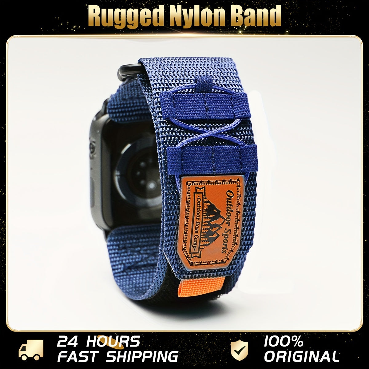 Alpine Loop Tactical Apple Watch Bands - Durable & Comfortable for Adventure - Compatible with Apple Watch Ultra & Series 9/8/7/6/5/4/3/SE - Rugged Nylon Bracelet in Sizes 49mm, 44mm, 40mm, 45mm, 41mm, 38mm, 42mm