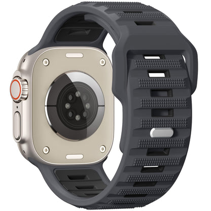 Sport Bands Compatible with Apple Watch Ultra 2/Ultra Band, Compatible with Apple Watch Bands for men 49mm 45mm 44mm 42mm, Silicone Loop Wide Strap for iWatch Series 9 8 7 6 5 4 SE 3 2 1