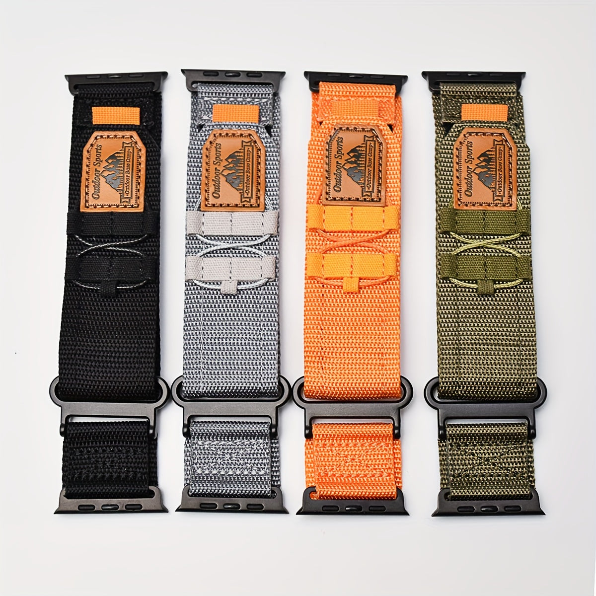 Alpine Loop Tactical Apple Watch Bands - Durable & Comfortable for Adventure - Compatible with Apple Watch Ultra & Series 9/8/7/6/5/4/3/SE - Rugged Nylon Bracelet in Sizes 49mm, 44mm, 40mm, 45mm, 41mm, 38mm, 42mm